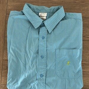 Disney Blue Casual Button Down Shirt